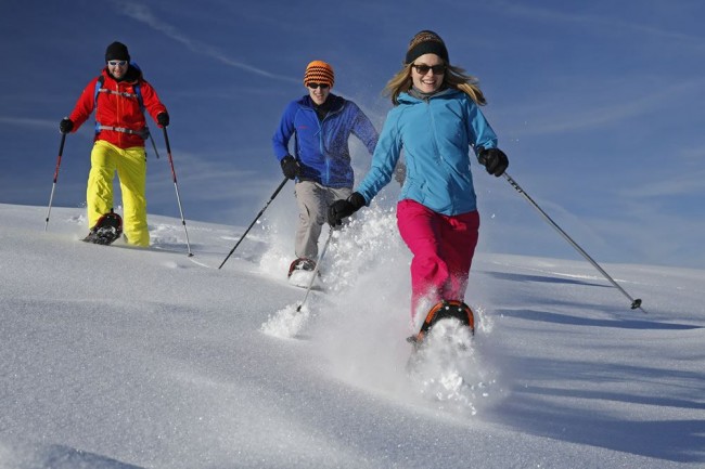 Spaß bei einer Schneeschuhwanderung in Schladming (© Region Schladming-Dachstein, Herbert Raffalt)